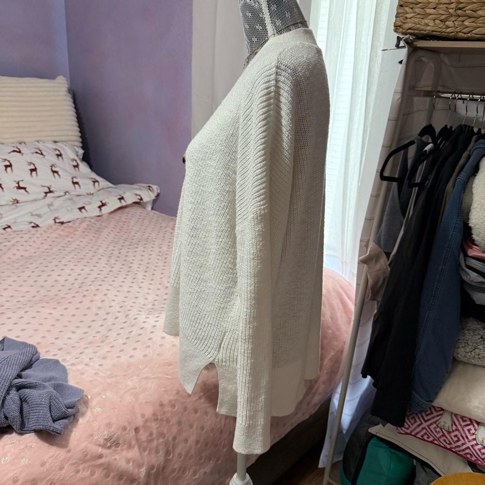 Madewell Cardigan Texture Sweater - Picture 7 of 9
